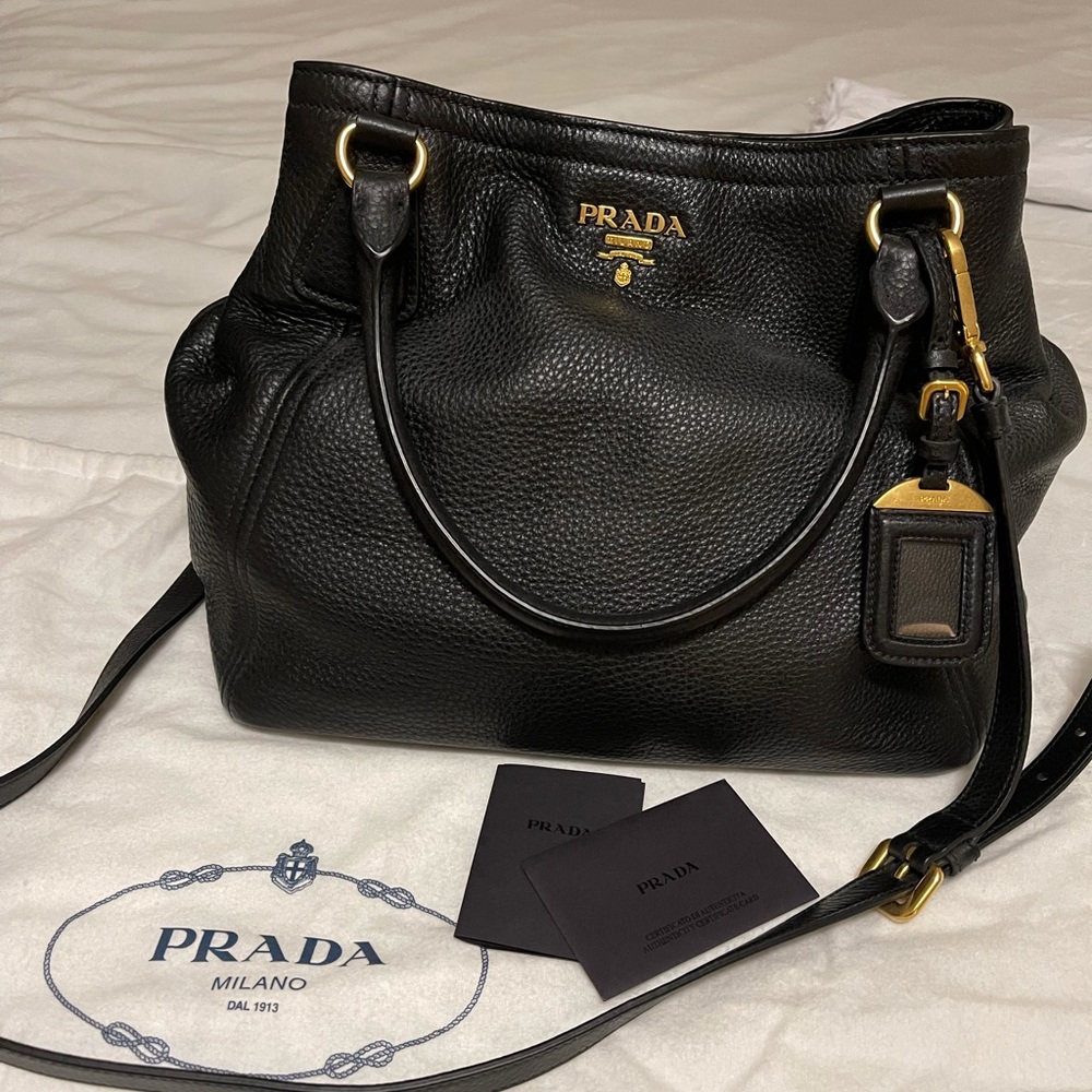 Prada bag with shoulder strap